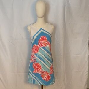 Lilly Pulitzer sleeveless dress w/shells size XS